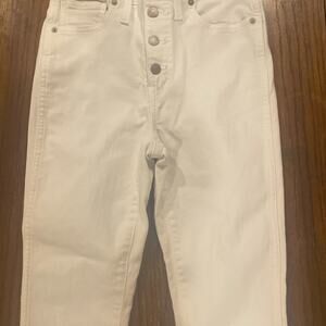 Sz 27 Madewell 10” High Rise Skinny Crop jeans